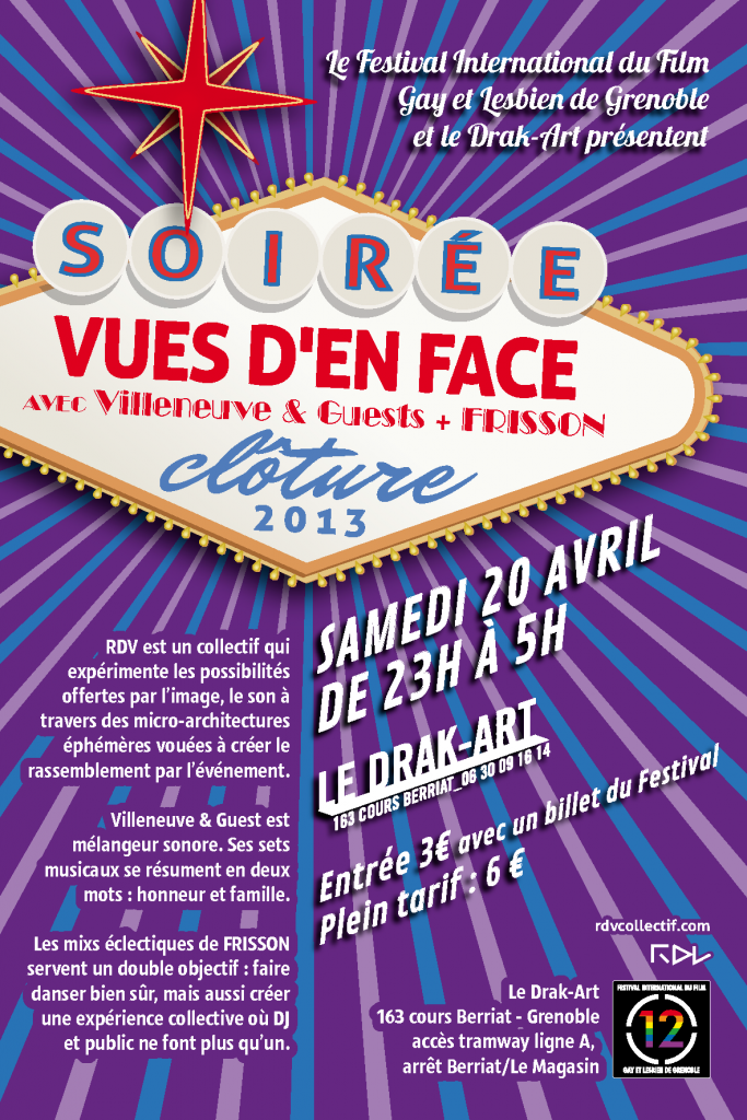 Flyer soirée édition 12